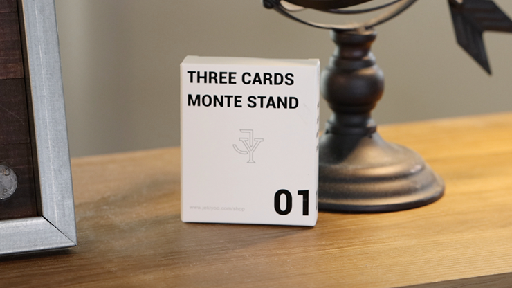 Three Cards Monte Stand by Jeki Yoo (Gimmicks Not Included) - Click Image to Close